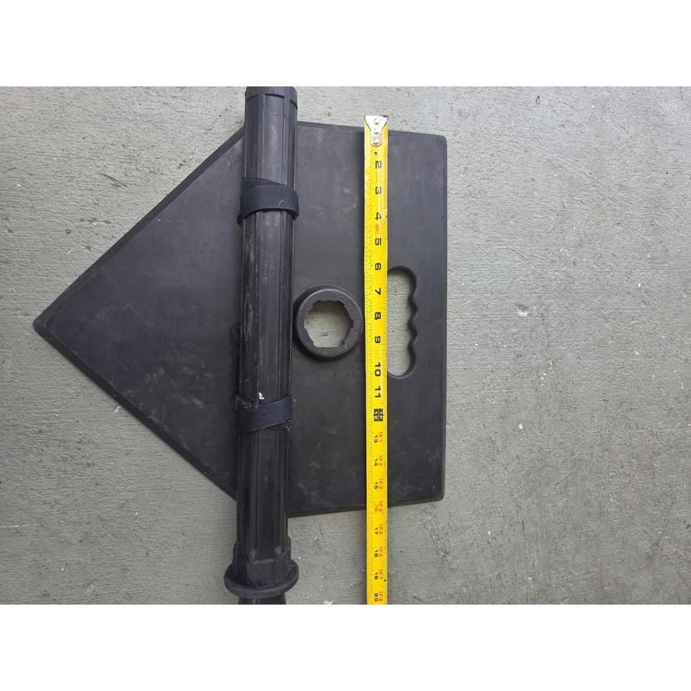 Primed Baseball Softball Batting Tee Rubber Home Plate Training Aid Black - Picture 5 of 10